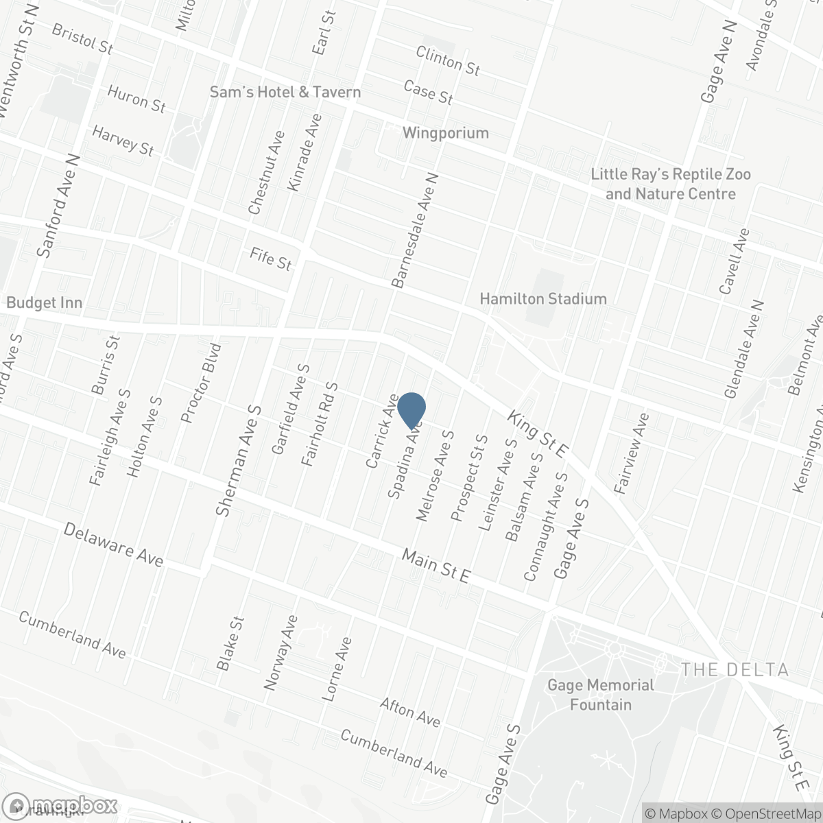 38 SPADINA AVENUE, Hamilton, Ontario L8W 2W9